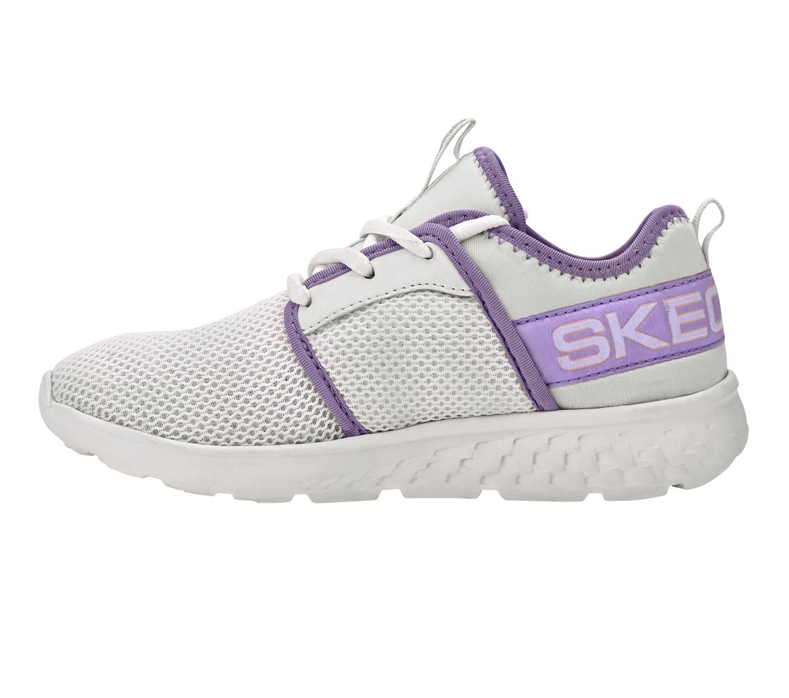 GO RUN 400, WHITE/LAVENDER Footwear Left View