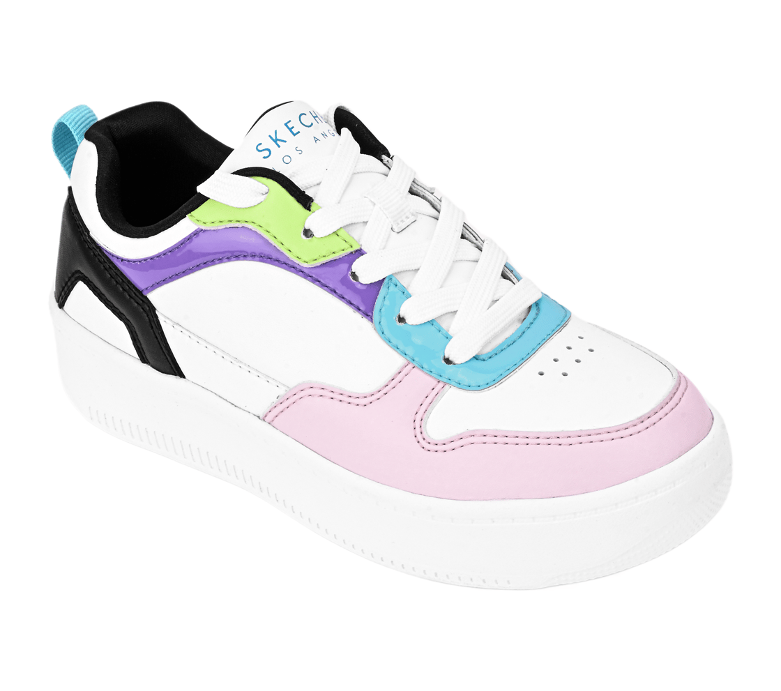 SPORT COURT 92, WHITE/BLACK/MULTI Footwear Right View