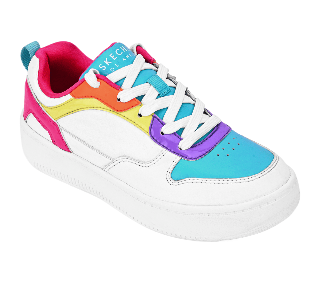 SPORT COURT 92, WHITE/MULTI Footwear Right View