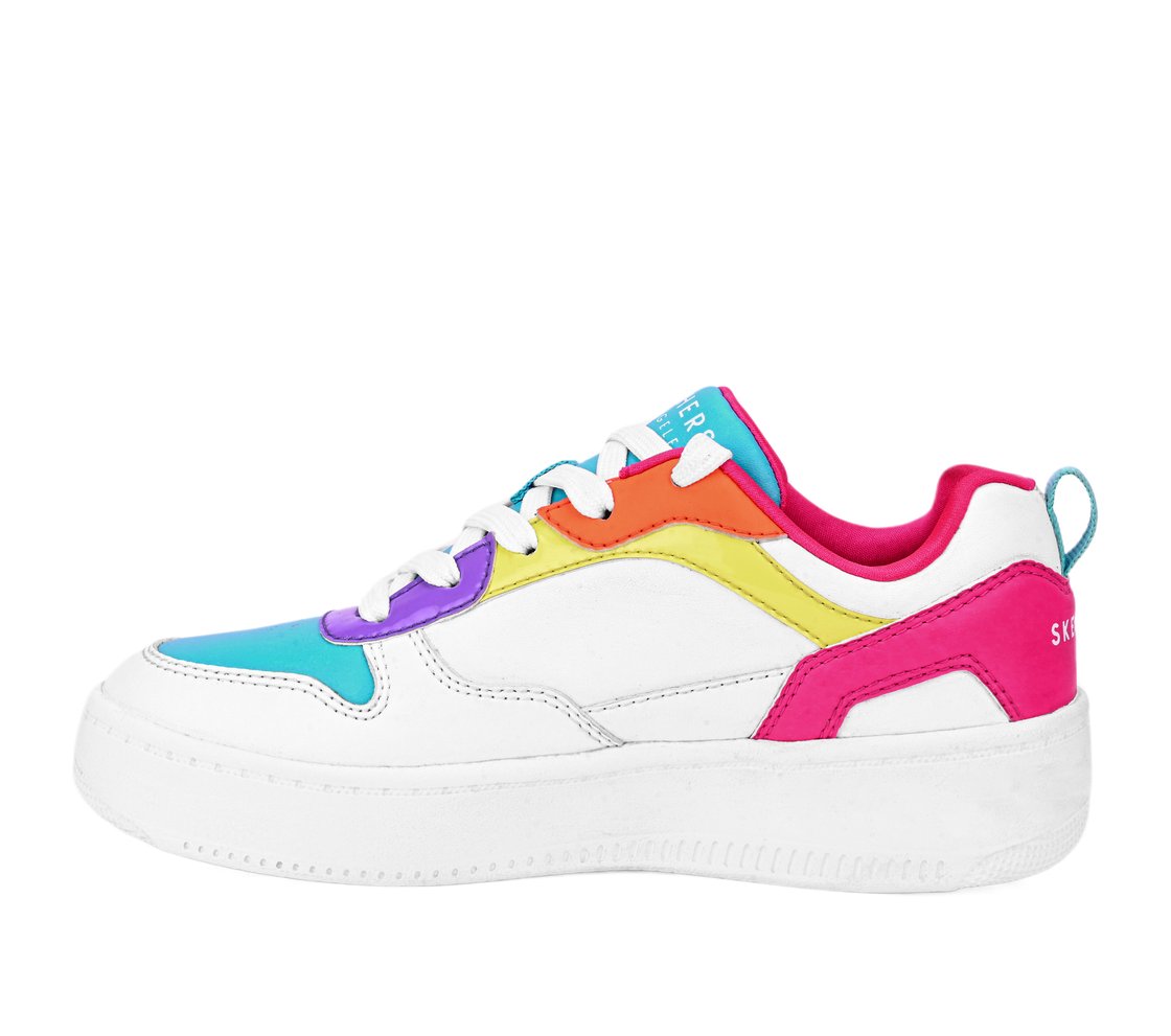 SPORT COURT 92, WHITE/MULTI Footwear Left View