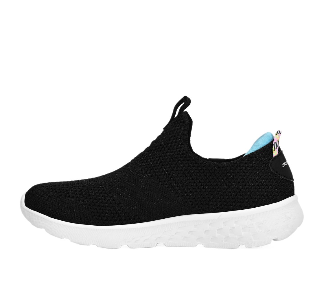 GO RUN 400, BLACK / MULTI Footwear Left View