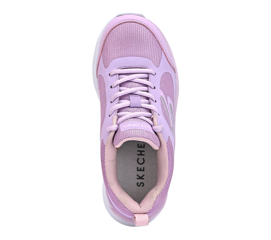 SKECHERS ELITE SPORT, LAVENDER / PINK Footwear Top View