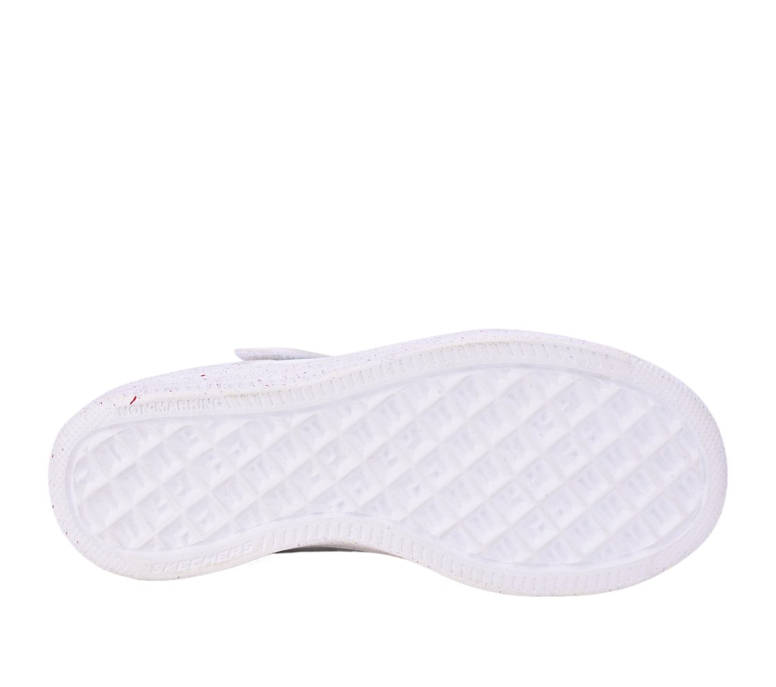 SPORT COURT 92, WHITE/LAVENDER Footwear Bottom View
