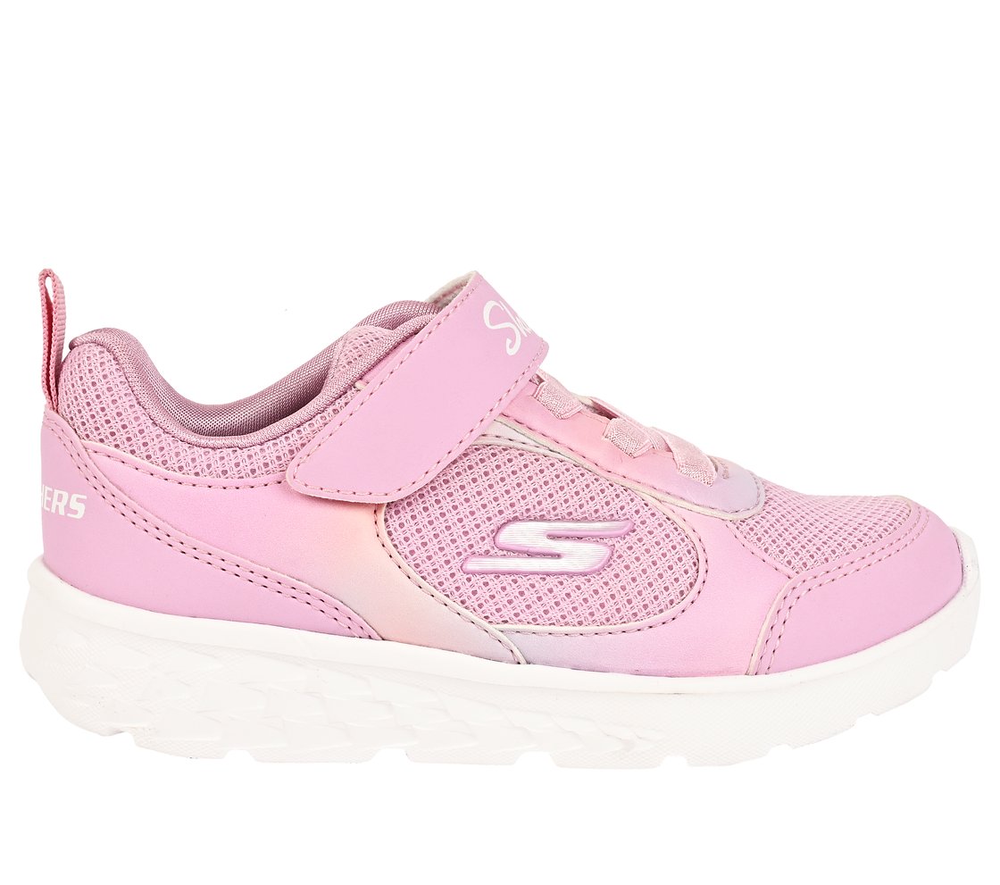 GO RUN 400, Pink Footwear Lateral View