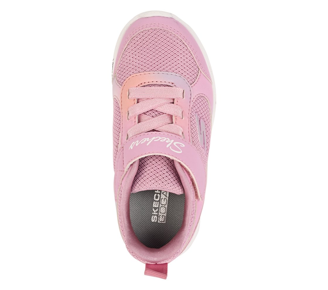 GO RUN 400, Pink Footwear Top View