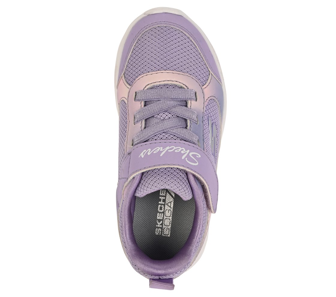 GO RUN 400, Lavender Footwear Top View