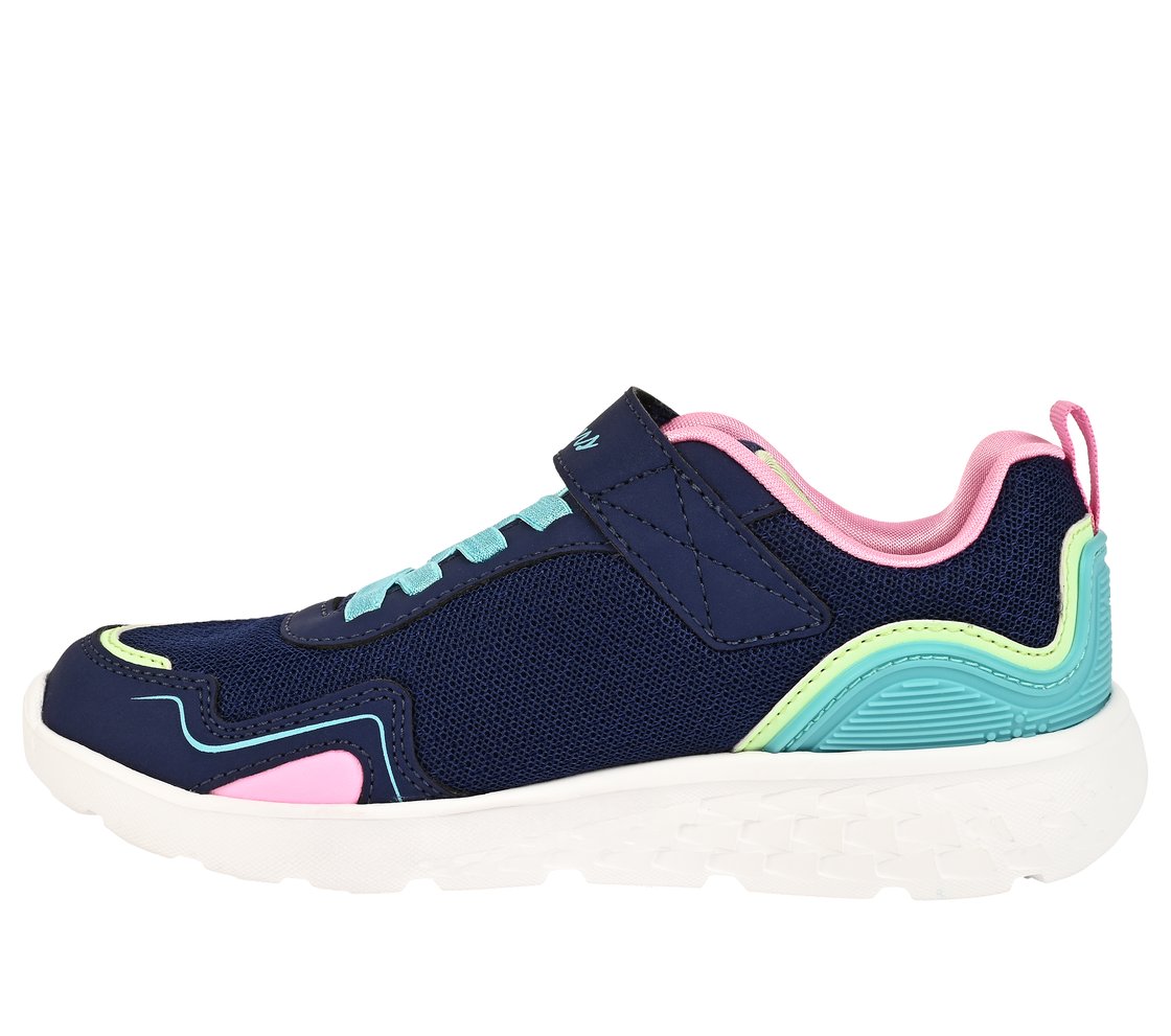 GO RUN 400, Navy Blue Footwear Left View