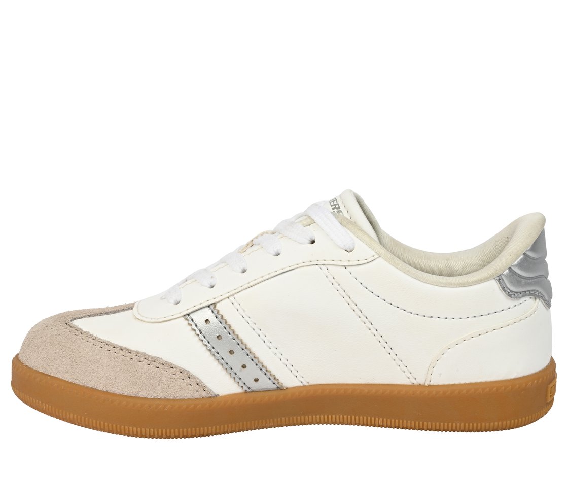 ZINGER STREET, WHITE/SILVER Footwear Left View