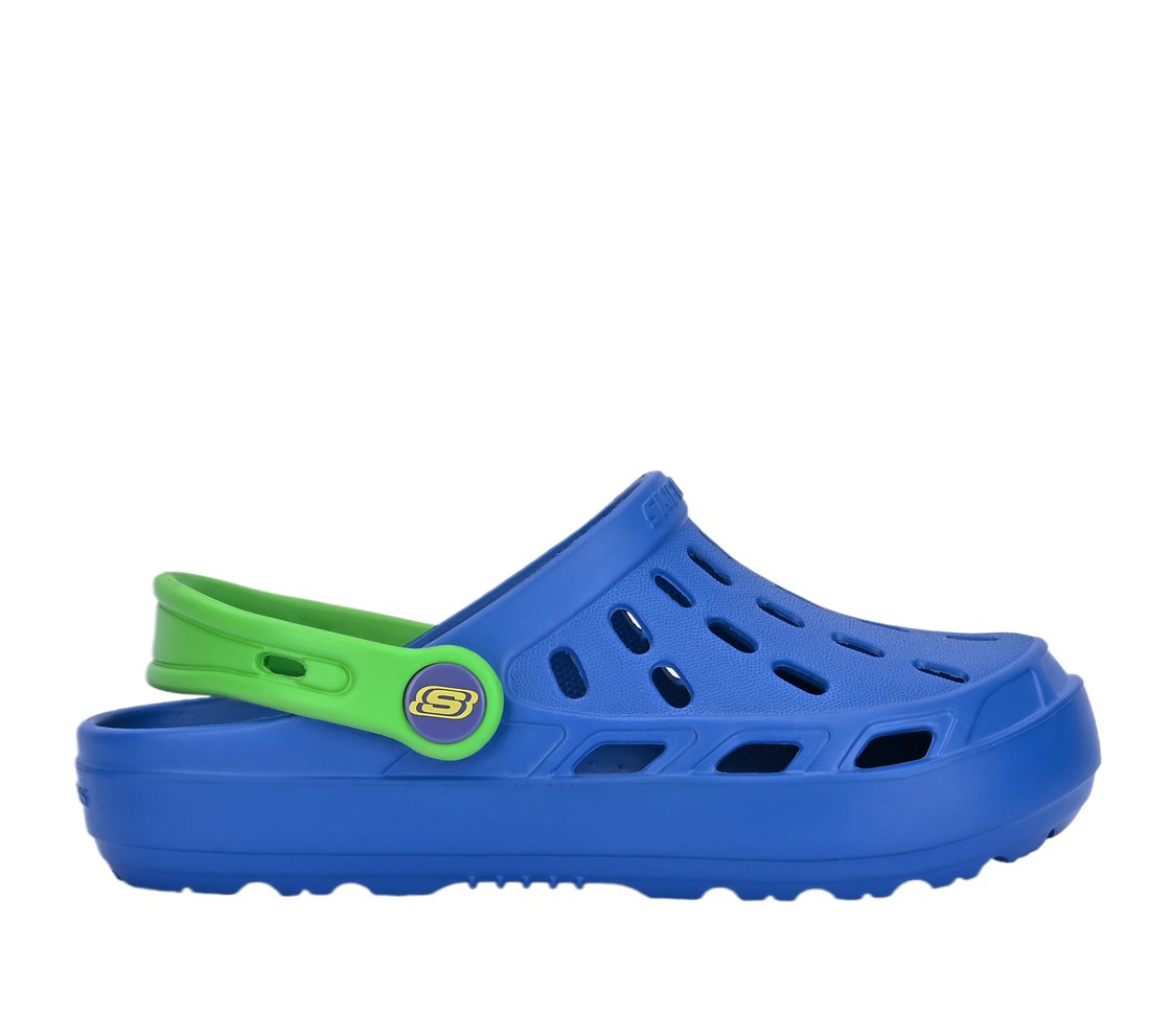 SWIFTERS, BLUE/LIME Footwear Lateral View