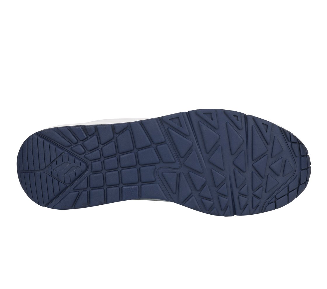 UNO - STAND ON AIR, WHITE/NAVY/RED Footwear Bottom View