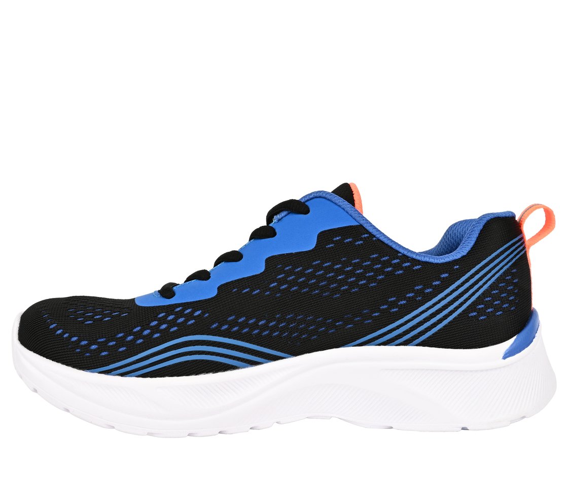 SKECHERS ELITE SPORT, BLACK/MULTI Footwear Left View