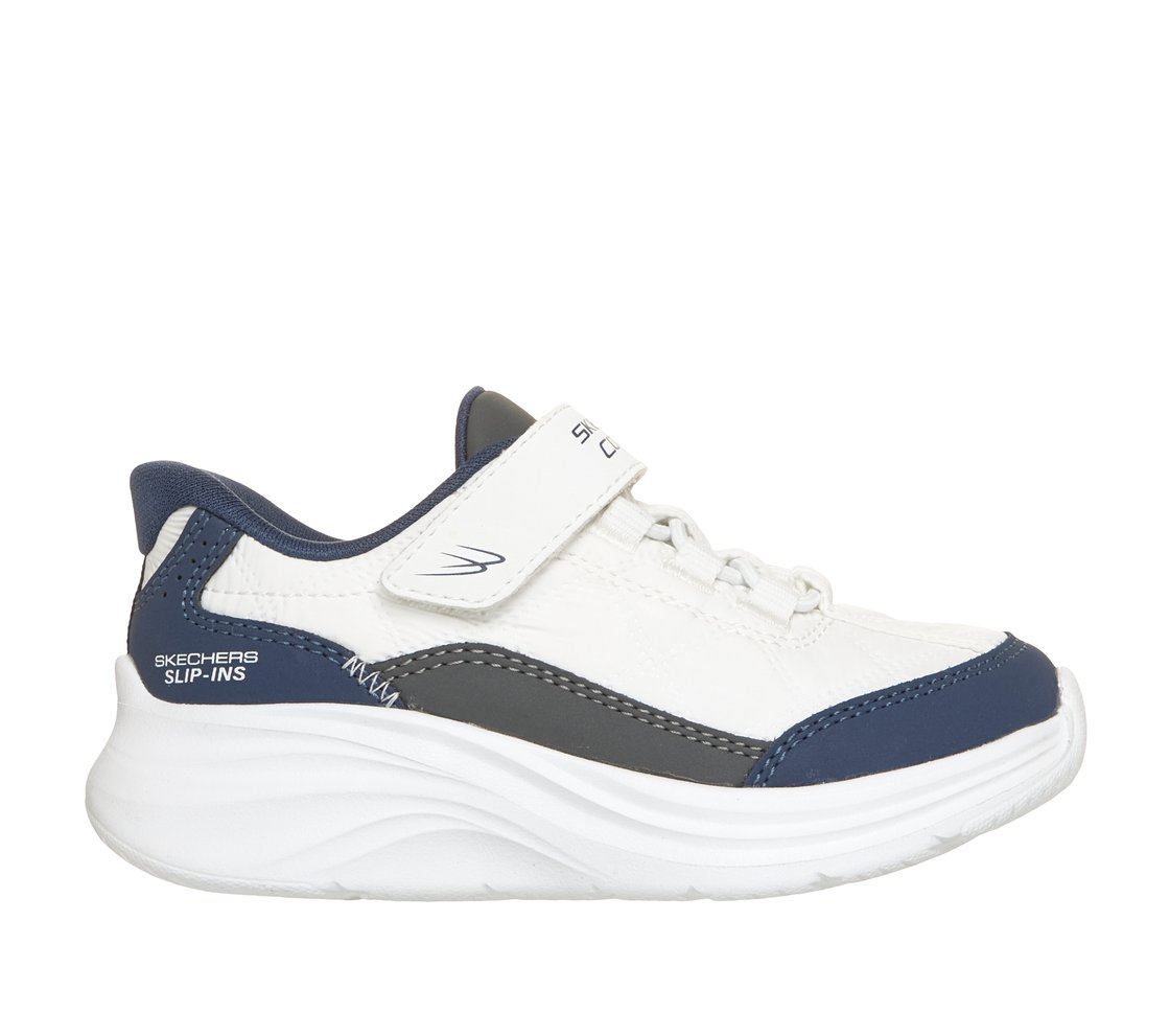 COMFY SPRINTS, WHITE/NAVY