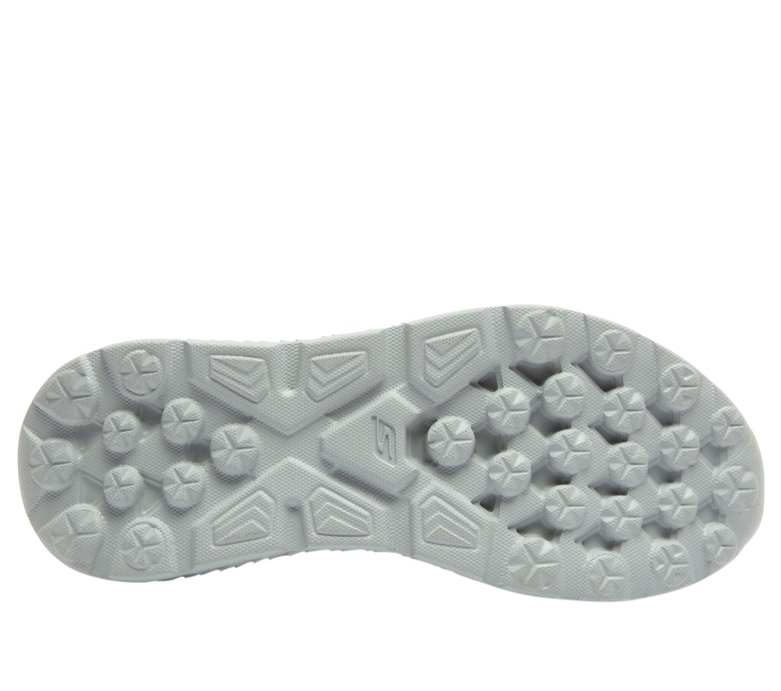 GO RUN 400, CHARCOAL/ORANGE Footwear Bottom View