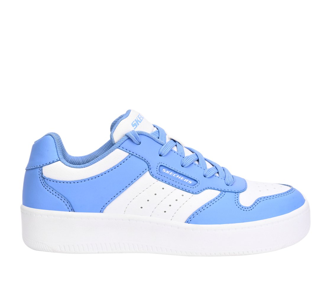 SPORT COURT 92, BLUE/WHITE Footwear Lateral View