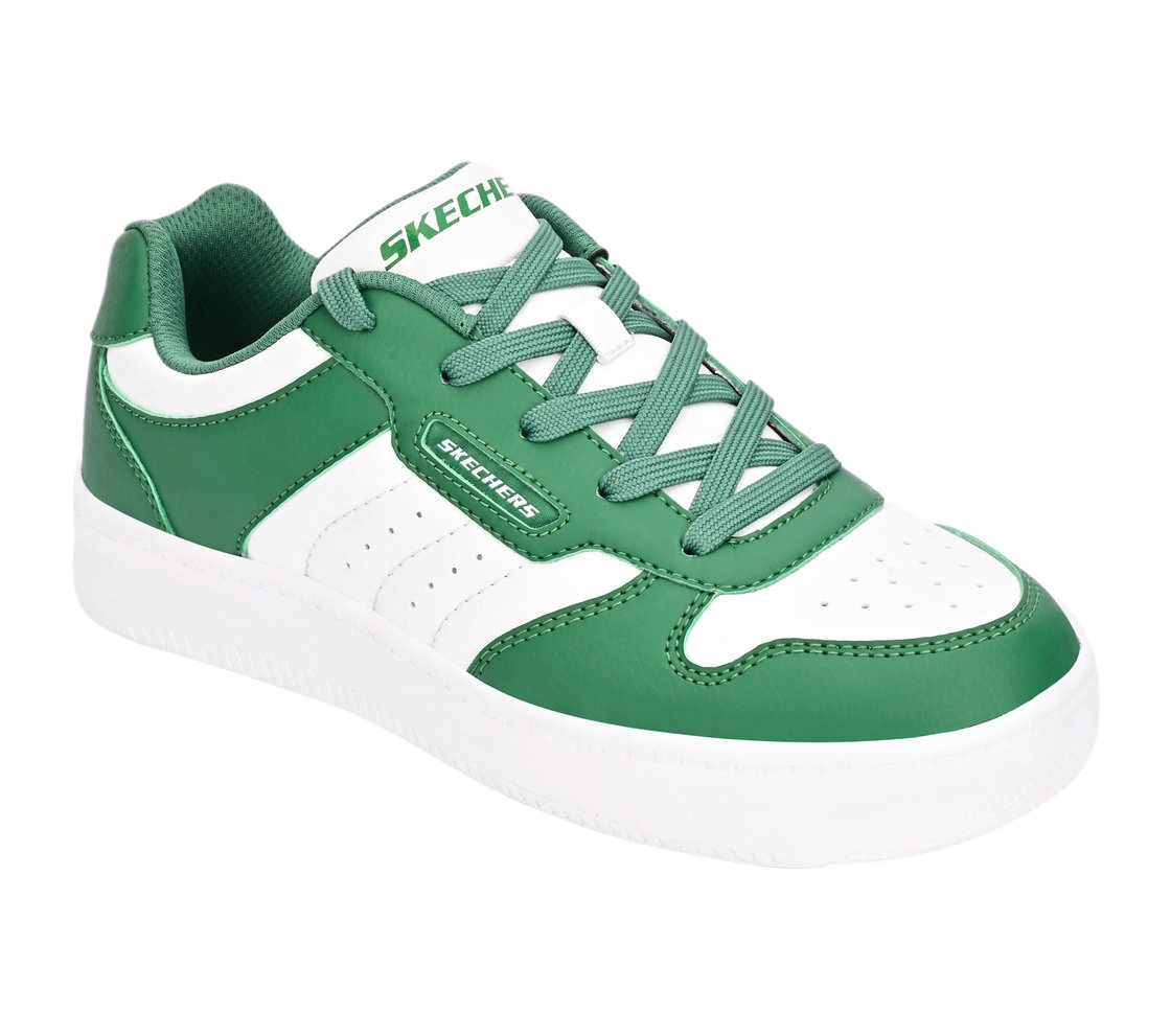 SPORT COURT 92, GREEN/WHITE Footwear Right View