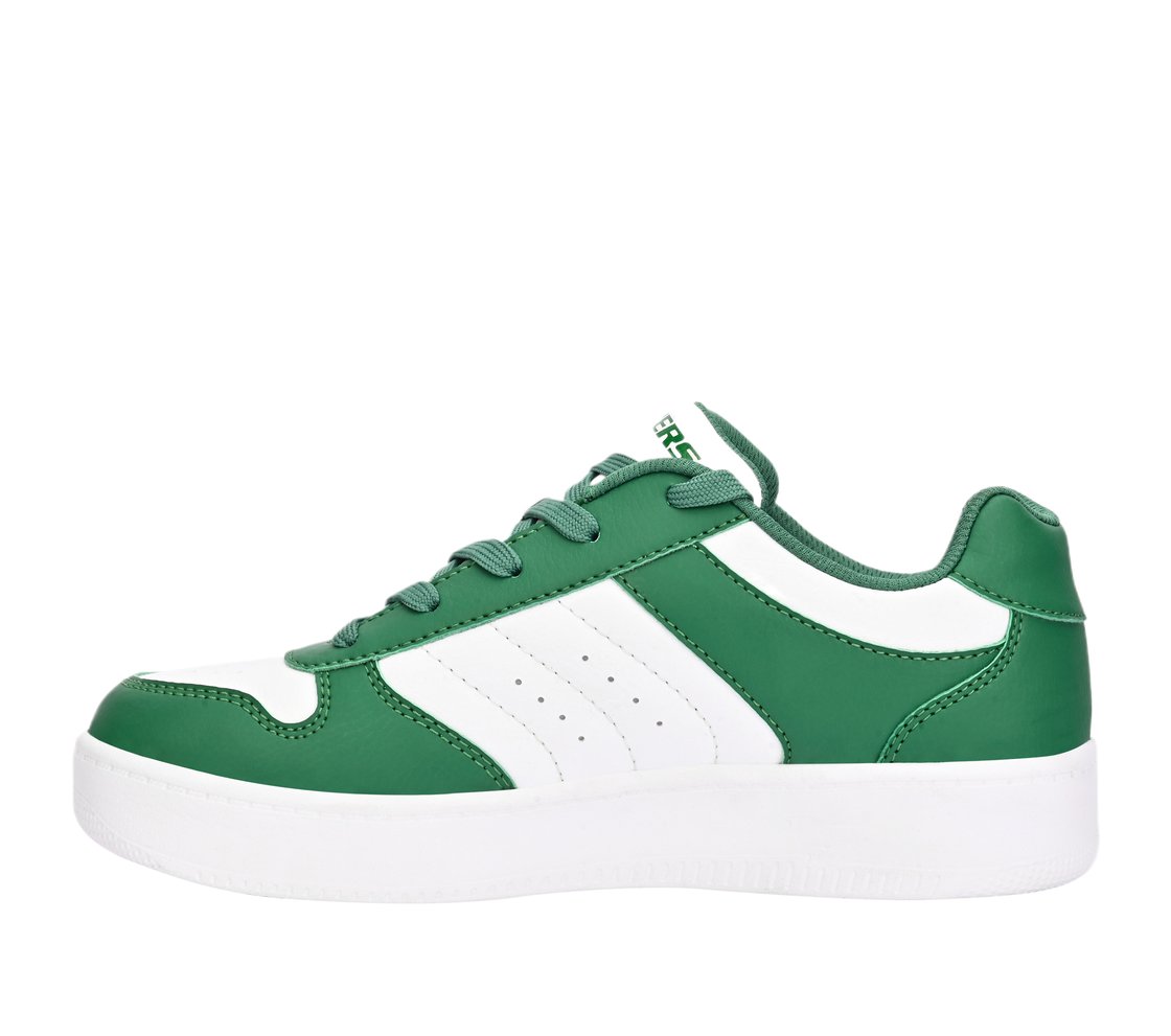 SPORT COURT 92, GREEN/WHITE Footwear Left View