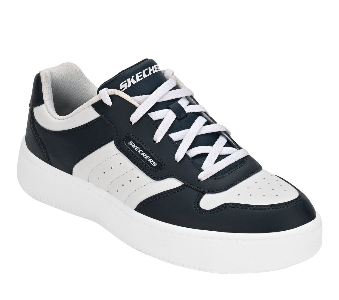 SPORT COURT 92, NAVY/WHITE Footwear Left View