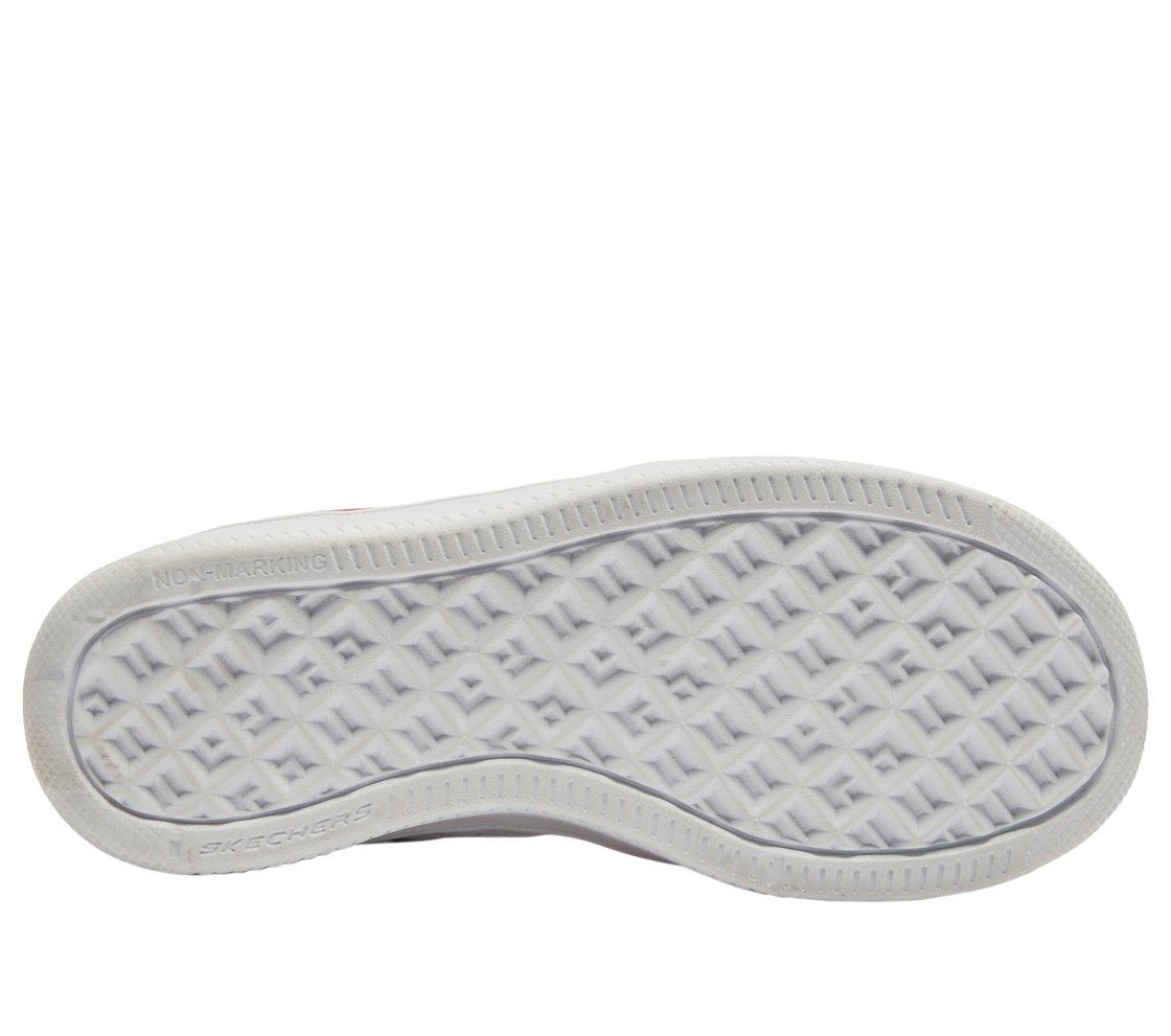 SPORT COURT 92, RED/WHITE Footwear Bottom View