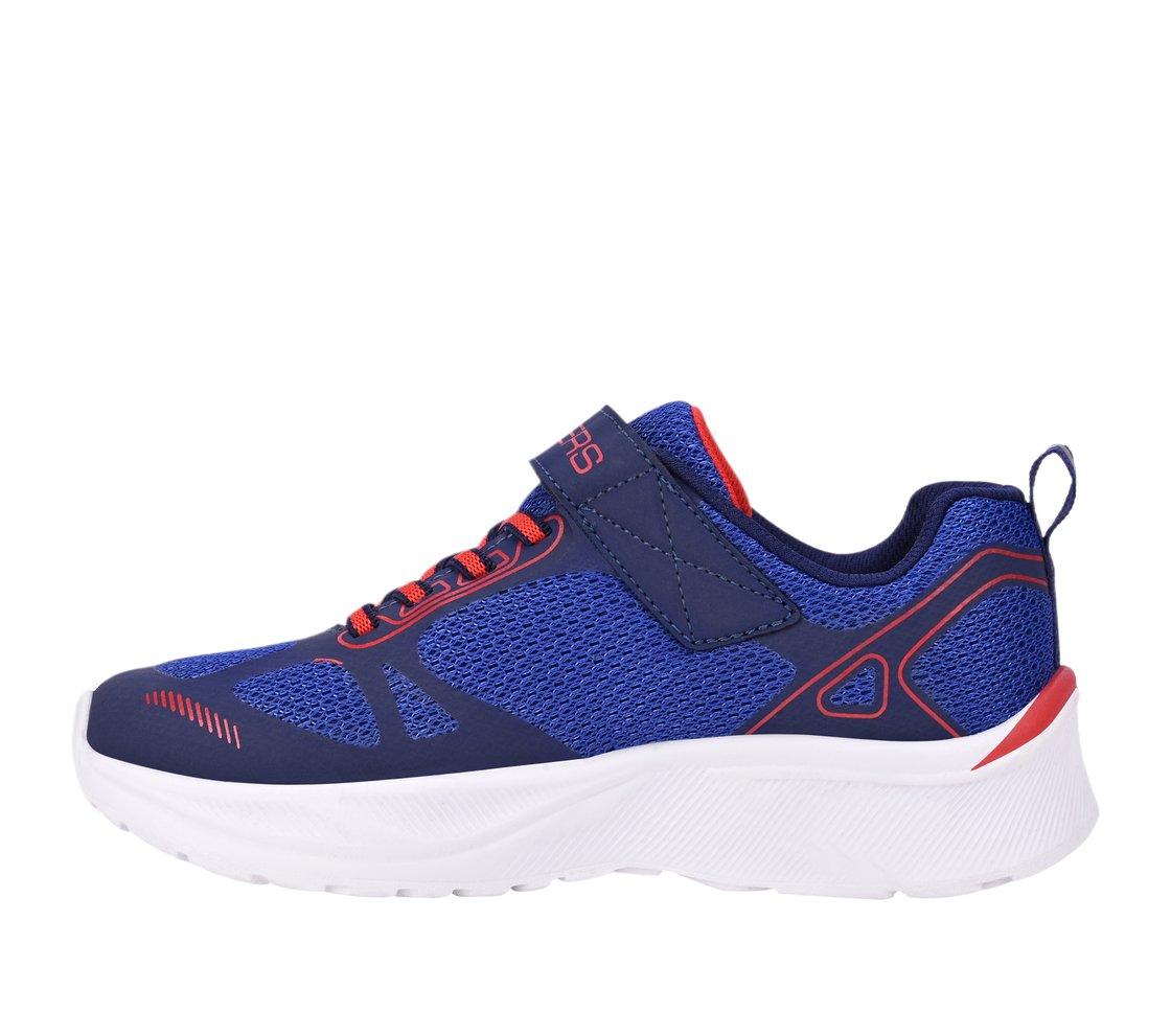 SKECHERS ELITE SPORT, NAVY/RED Footwear Left View