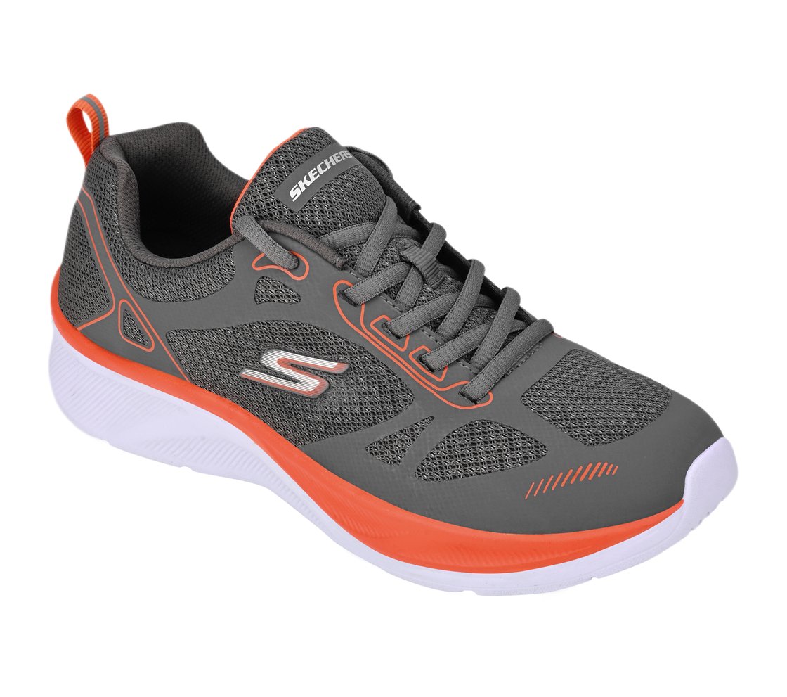 SKECHERS ELITE SPORT, CHARCOAL/ORANGE