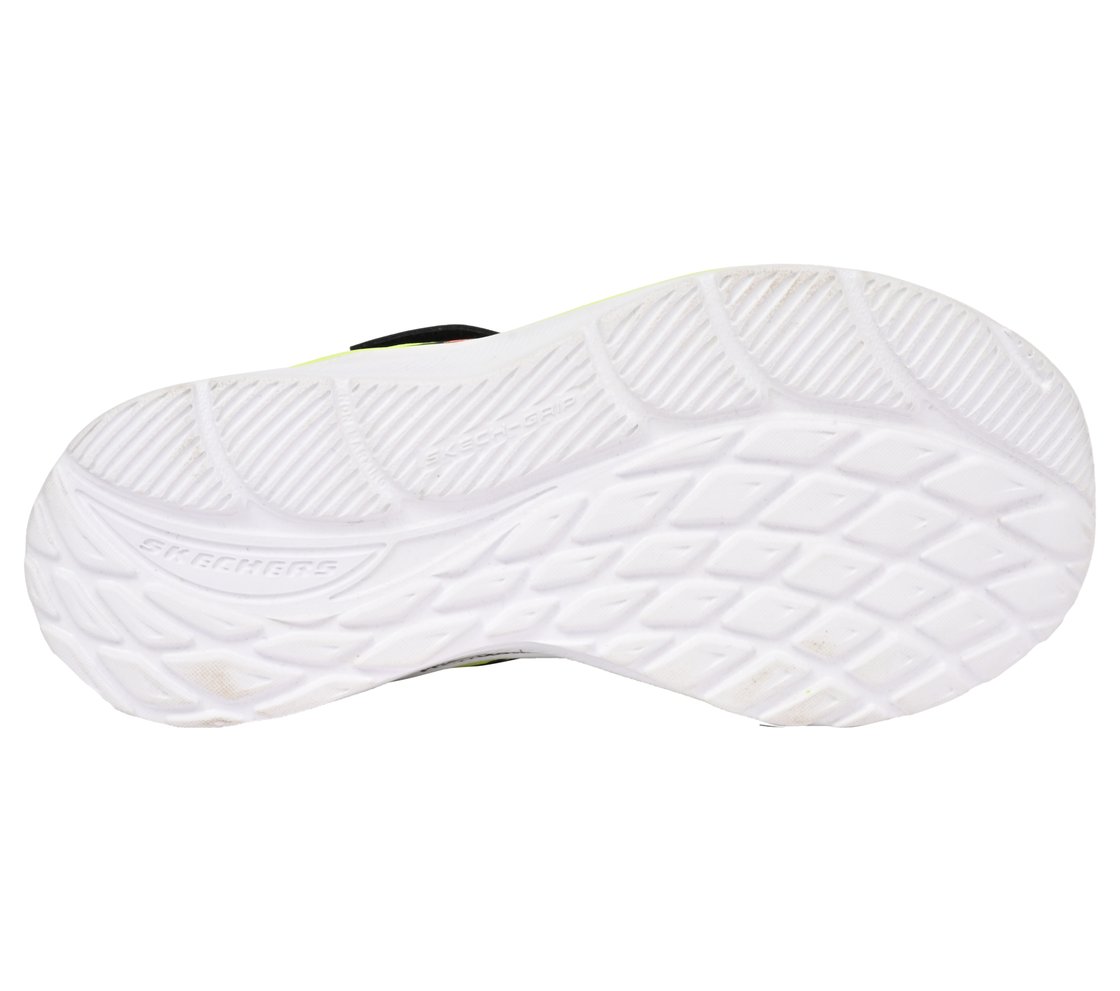 SKECHERS ELITE SPORT, BLACK/YELLOW/ORANGE