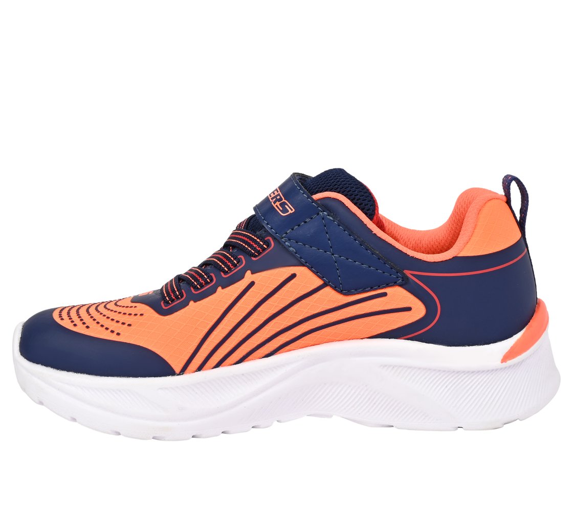 SKECHERS ELITE SPORT, NVY/ORNG Footwear Left View