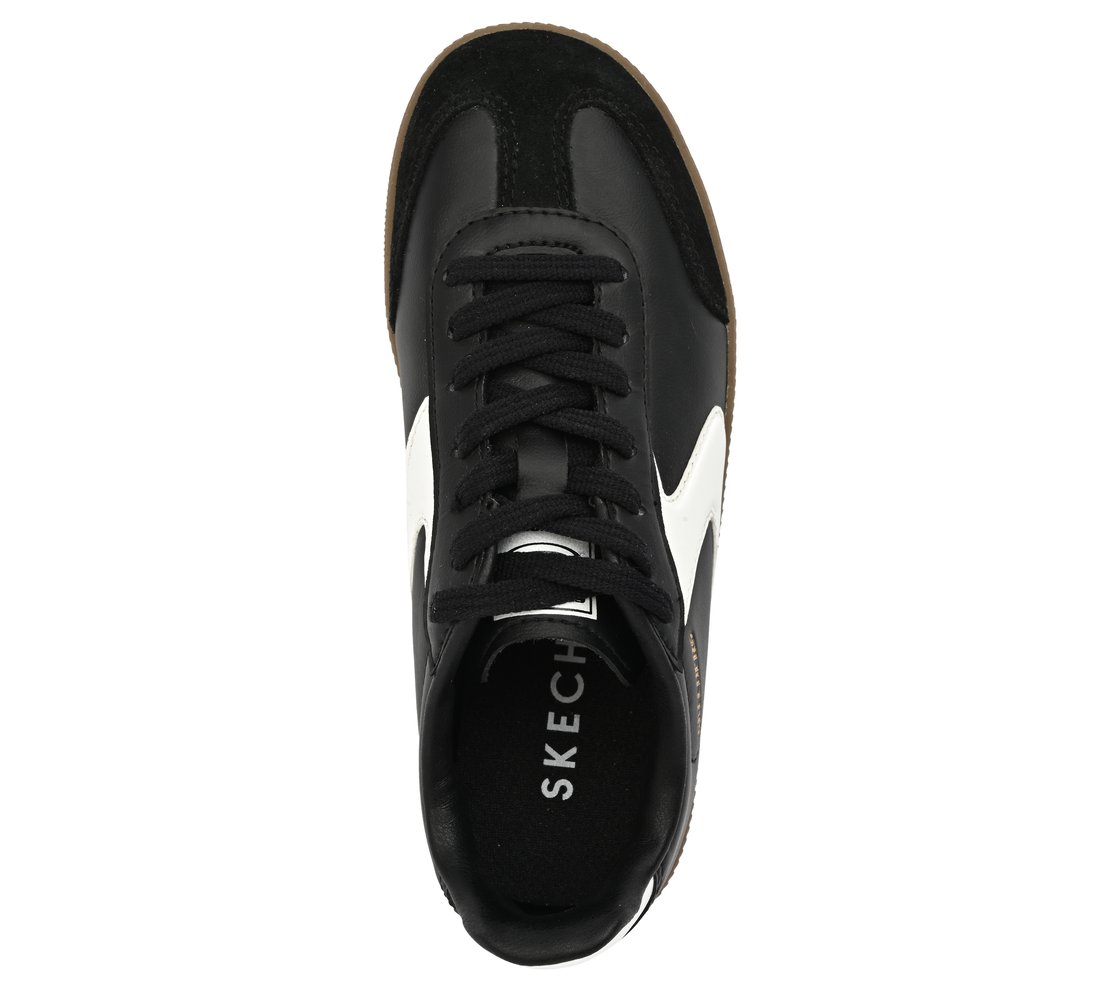 ZINGER STREET, BLACK/WHITE Footwear Top View