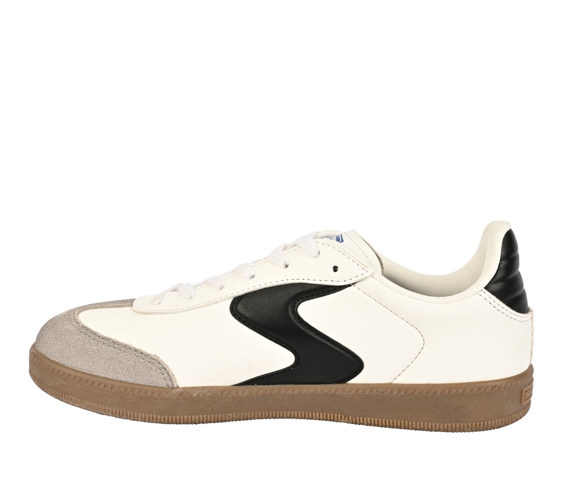 ZINGER STREET, WHITE BLACK Footwear Left View