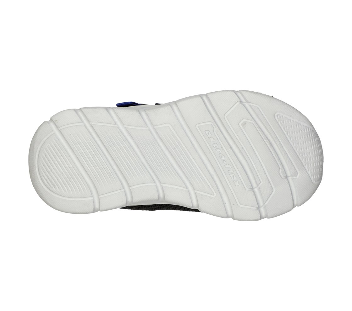 COMFY FLEX - MINI TRAINER, BLACK/RED/BLUE Footwear Bottom View