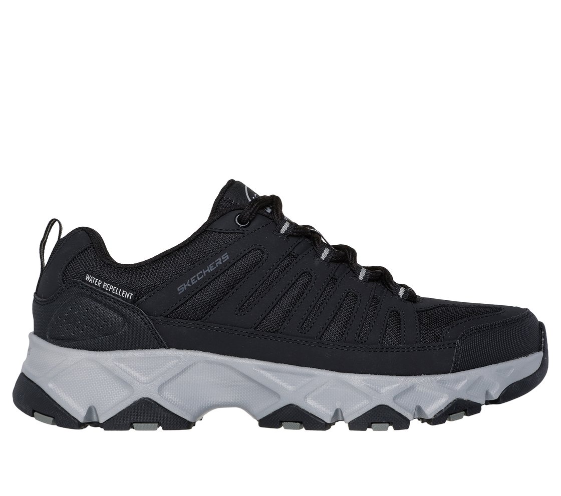 CROSSBAR - STILHOLT, BLACK/GREY Footwear Lateral View