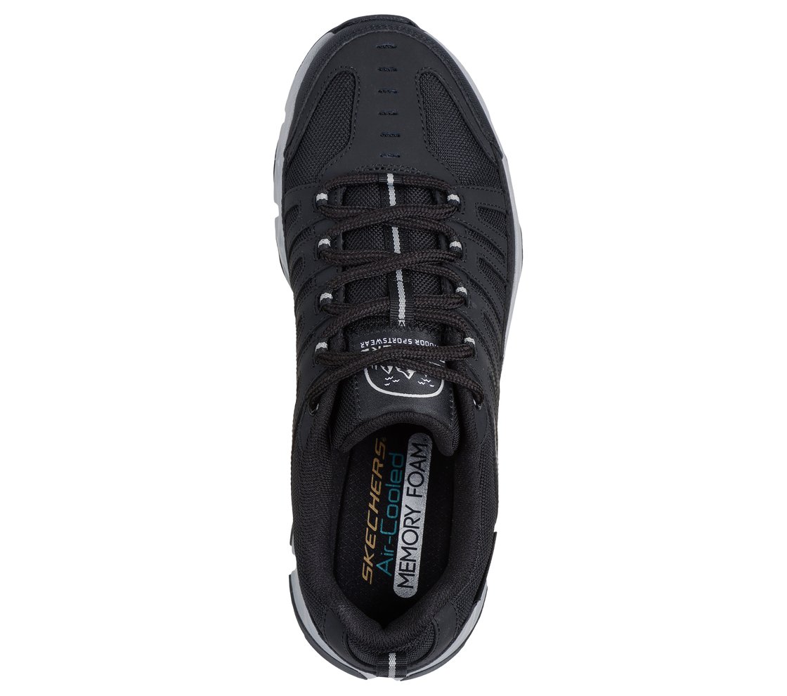 CROSSBAR - STILHOLT, BLACK/GREY Footwear Top View