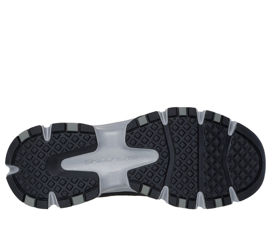 CROSSBAR - STILHOLT, BLACK/GREY Footwear Bottom View