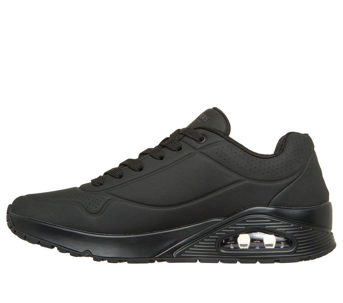 UNO - STAND ON AIR, BBLACK Footwear Left View