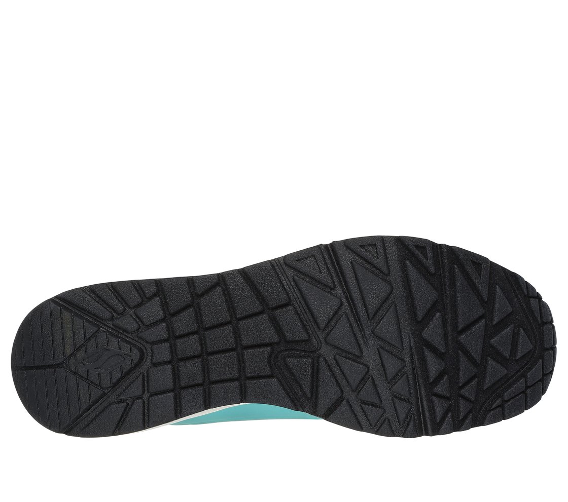 UNO - STAND ON AIR, TURQUOISE/BLACK Footwear Bottom View