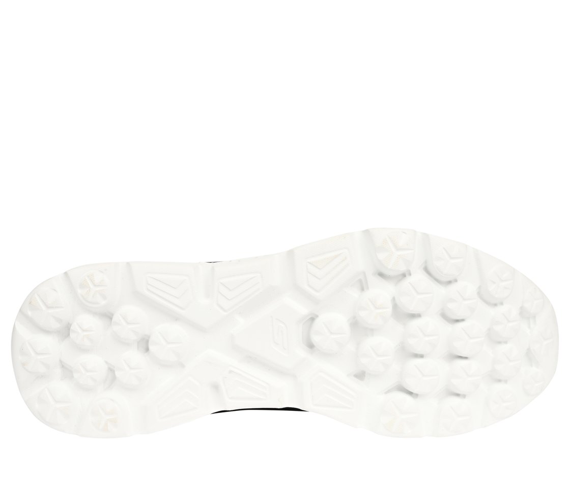 GO RUN 400, BLACK/LIME Footwear Bottom View