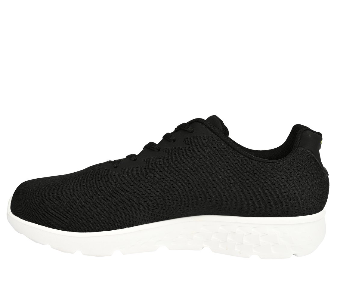 GO RUN 400, BLACK/LIME Footwear Left View