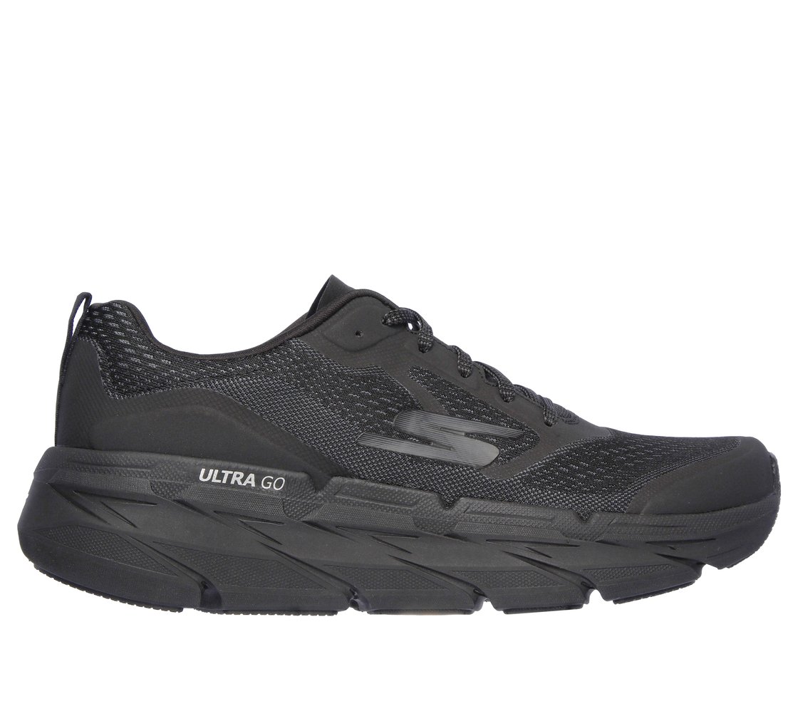 MAX CUSHIONING PREMIER-VANTAG, BLACK/CHARCOAL Footwear Lateral View