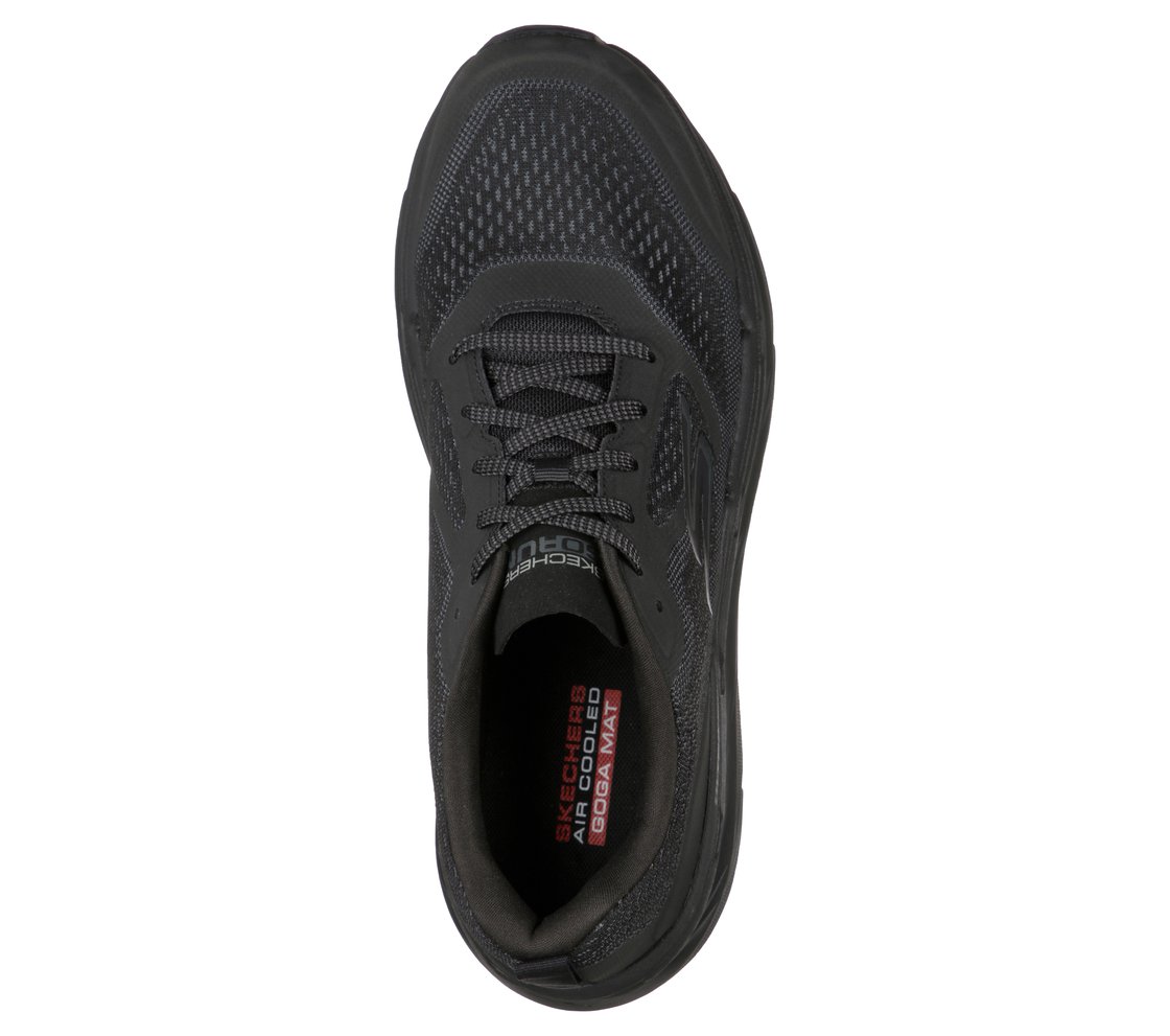 MAX CUSHIONING PREMIER-VANTAG, BLACK/CHARCOAL Footwear Top View