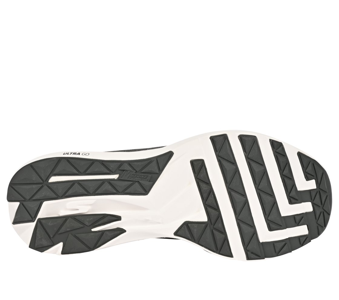 PURE, CHARCOAL/ORANGE Footwear Bottom View