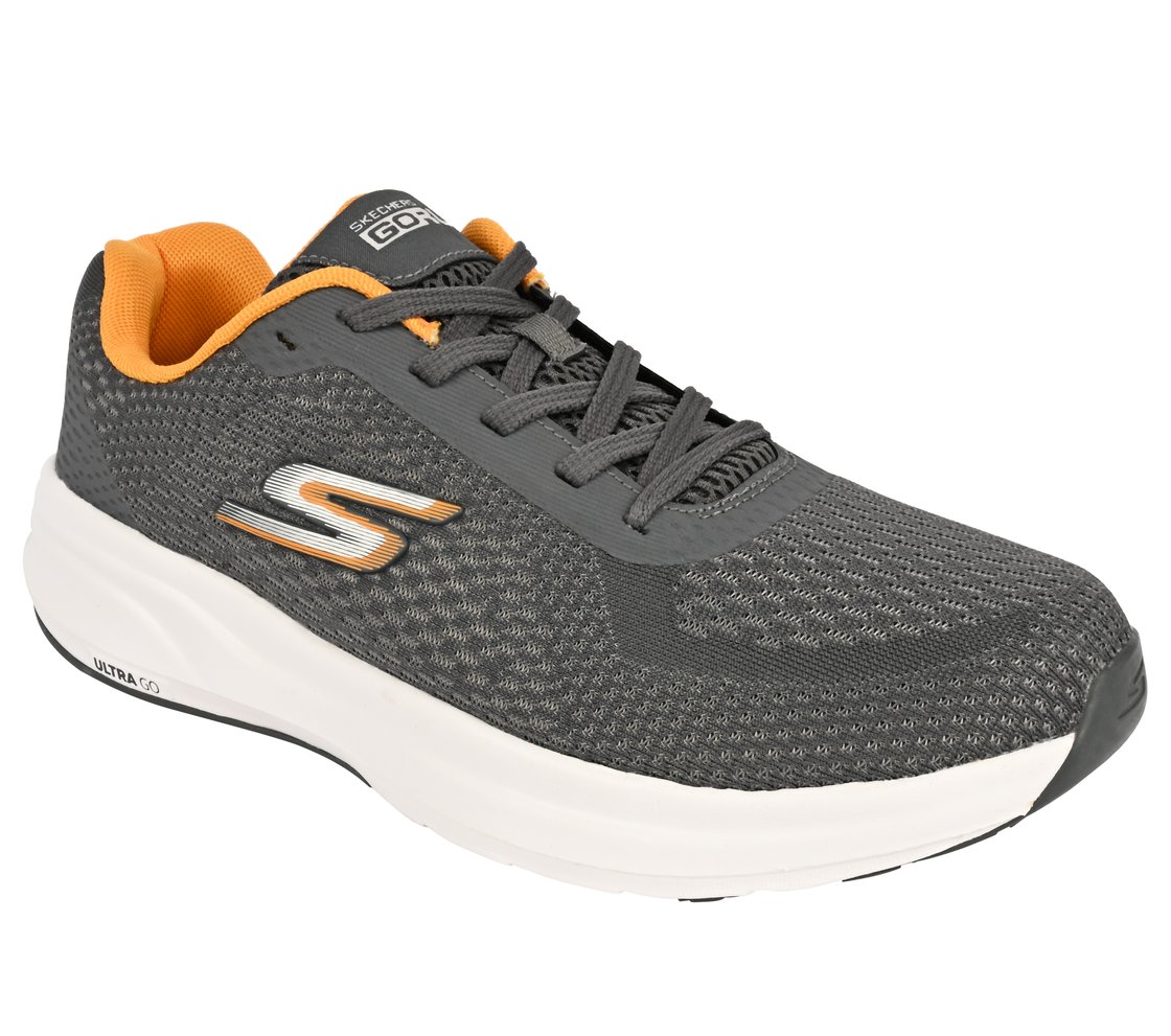 PURE, CHARCOAL/ORANGE Footwear Right View