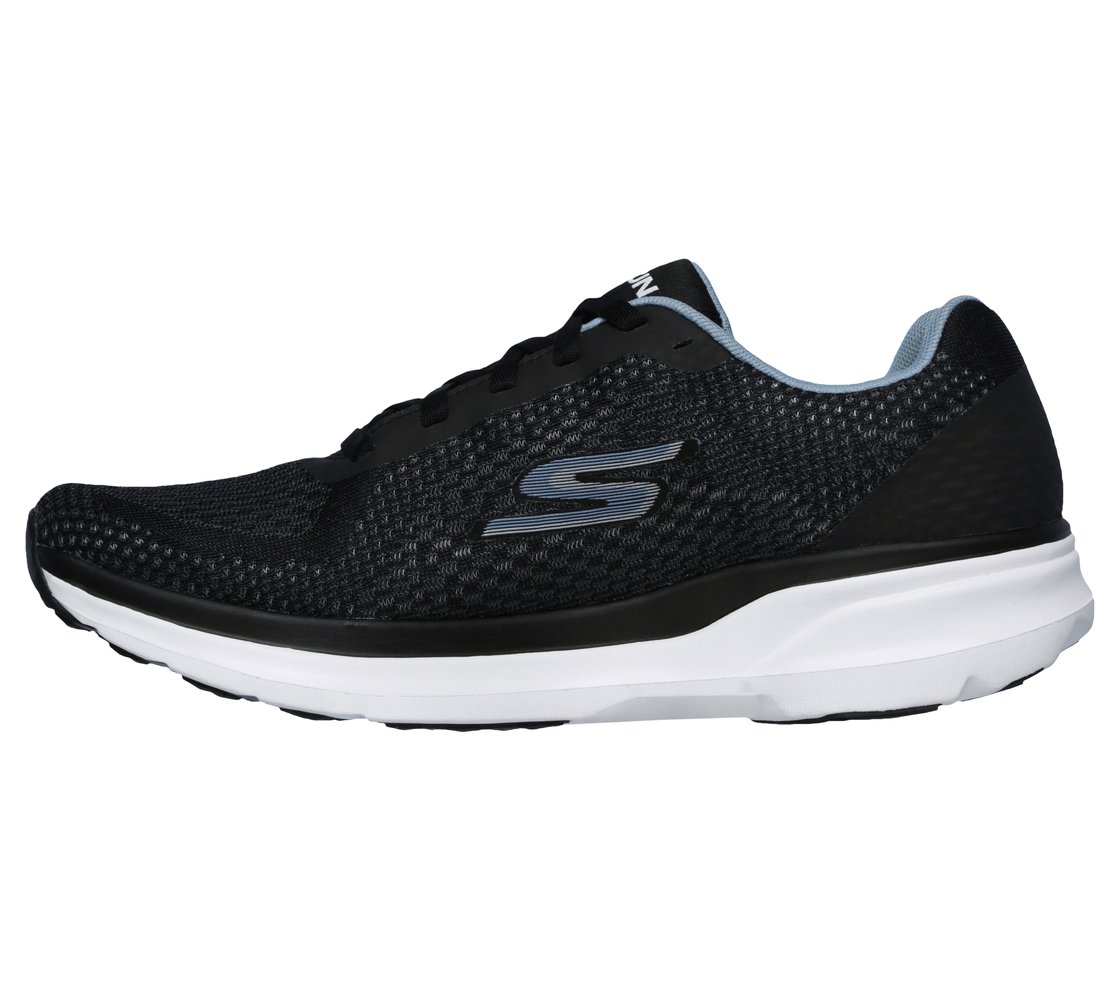 PURE -, BLACK/BLUE Footwear Left View