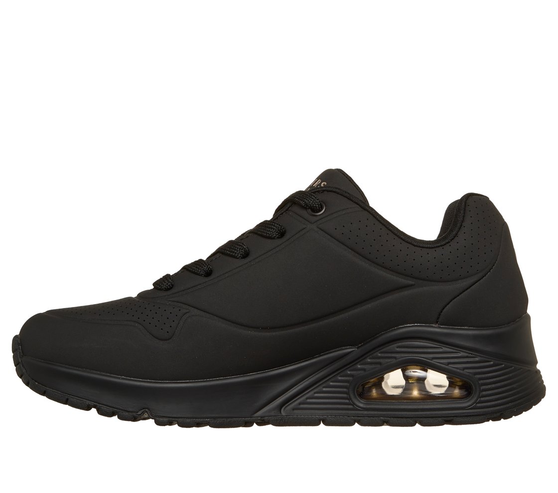 UNO - STAND ON AIR, BBLACK Footwear Left View