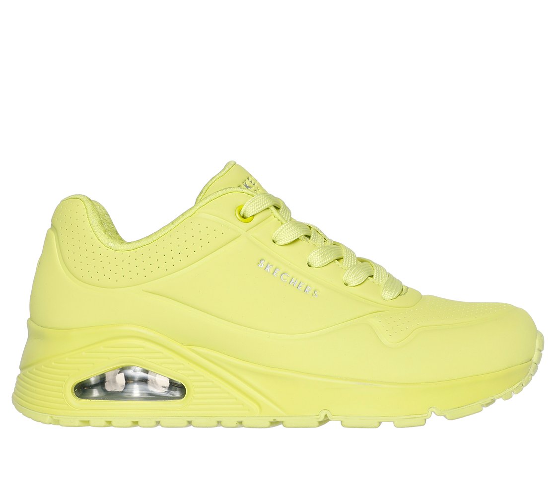 UNO - STAND ON AIR, LIME/GREEN Footwear Lateral View