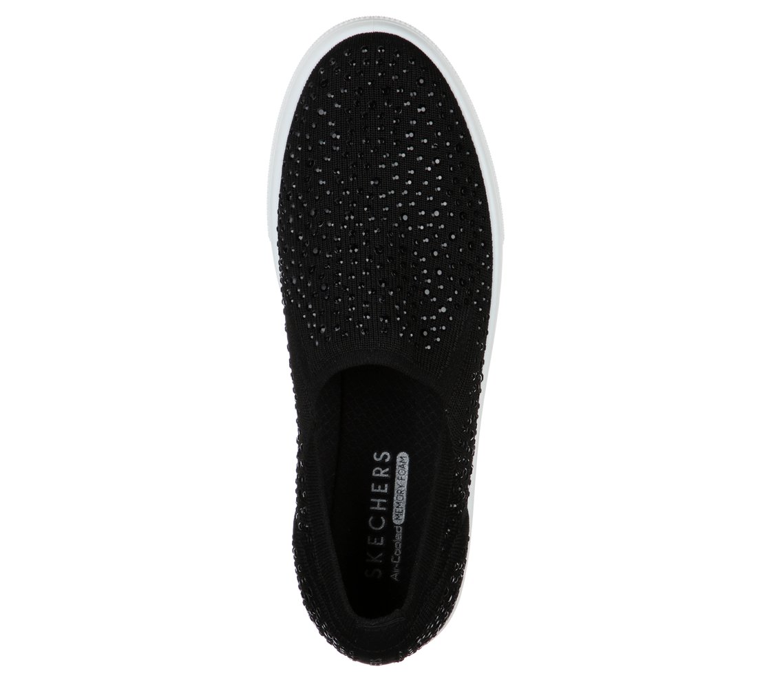 POPPY-STUDDED AFFAIR, BBBBLACK Footwear Top View