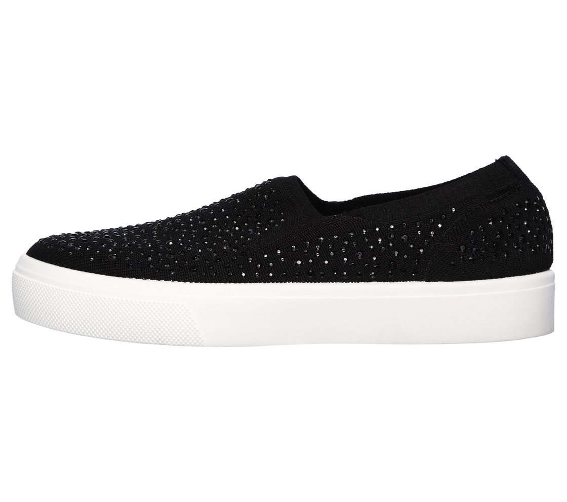 POPPY-STUDDED AFFAIR, BBBBLACK Footwear Left View