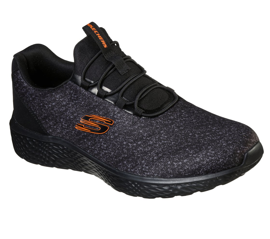 MODERN COOL-OKARA, BLACK/ORANGE Footwear Top View