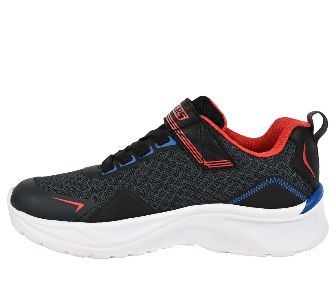 SKECHERS ELITE SPORT, BLACK/CHARCOAL Footwear Left View