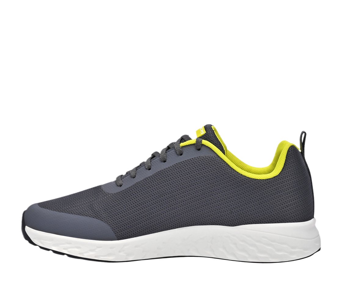 TERRENEX, CHARCOAL/LIME Footwear Left View