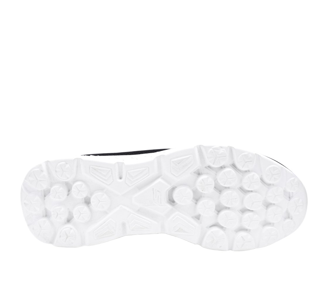 GO RUN 400, BLACK/BLUE Footwear Bottom View