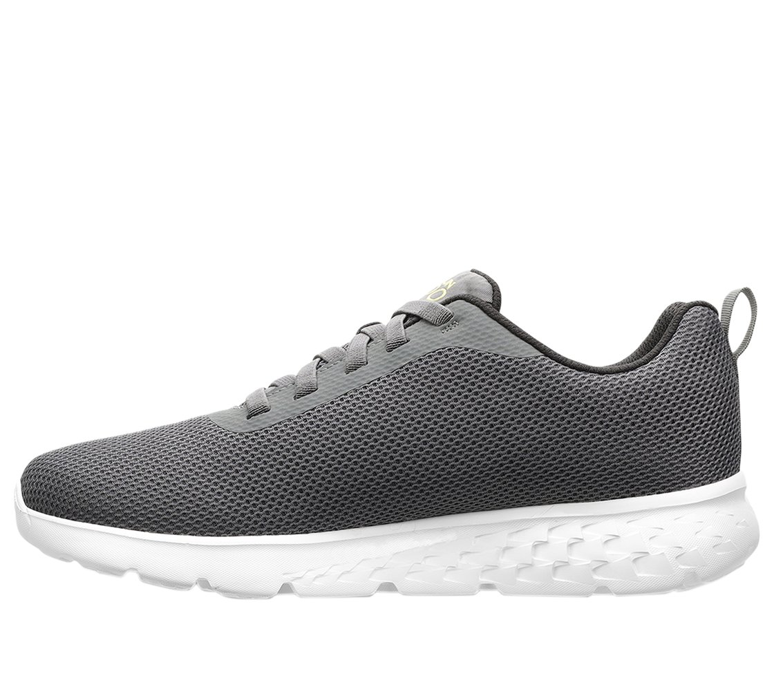 GO RUN 400, CHARCOAL/BLACK Footwear Bottom View